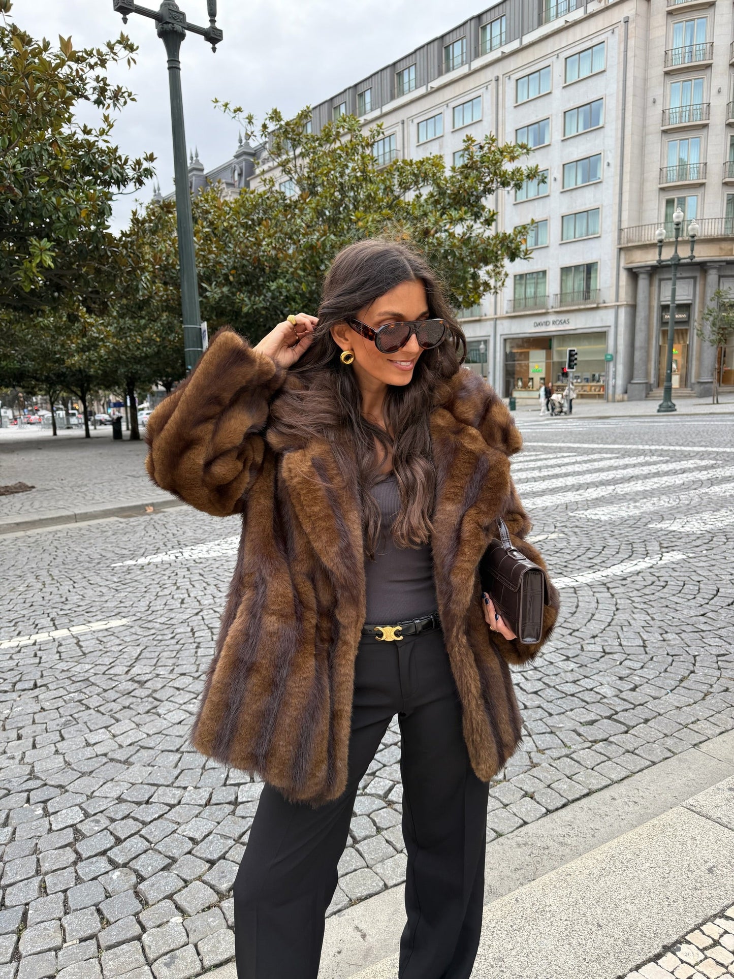 Vienna Oversize Fur Jacket