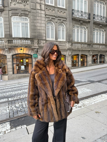 Vienna Oversize Fur Jacket