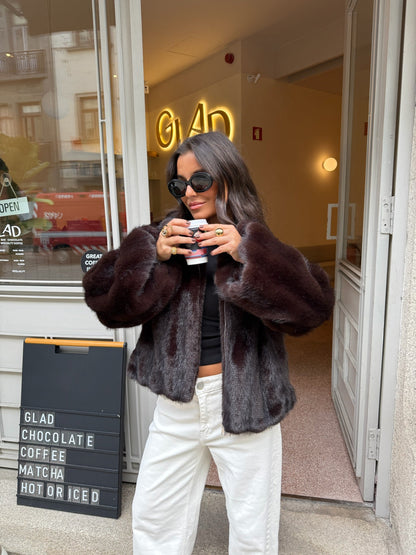 Copenhagen Coat in Dark Chocolate