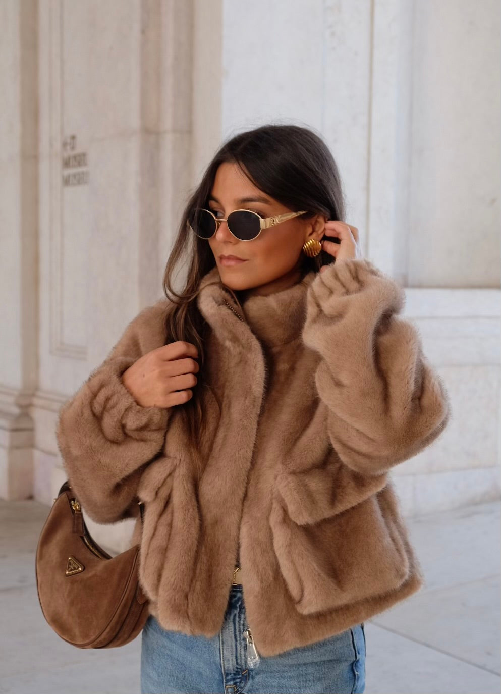 Hazel Pelsjakke