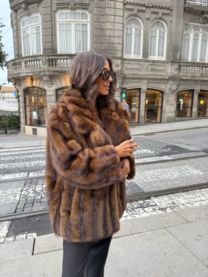 Vienna Oversize Fur Jacket