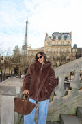 Brownie Fur Jacket