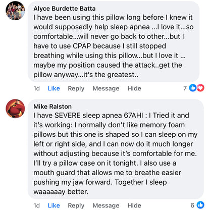 AirNuv Pro™ Sleep Apnea Pillow