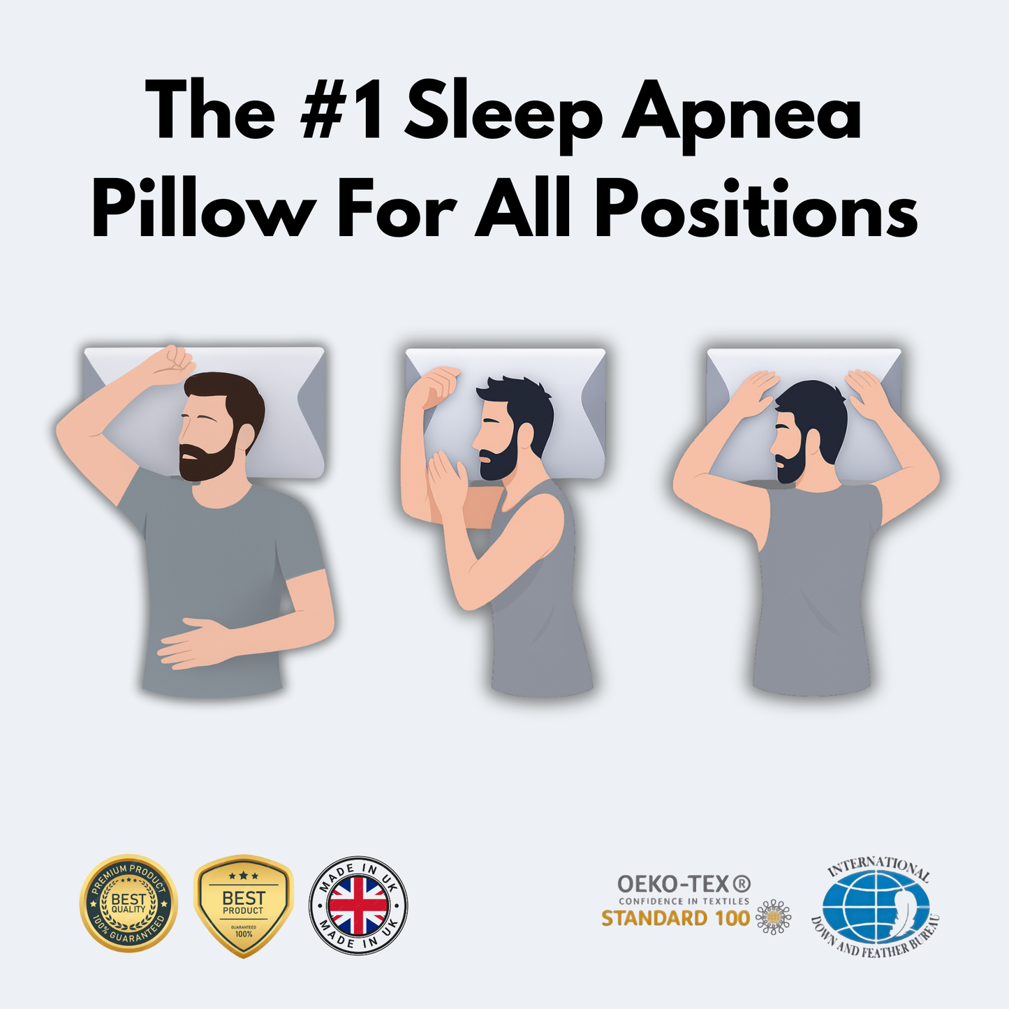 Airnuv Pro™ Sleep Apnea Pillow